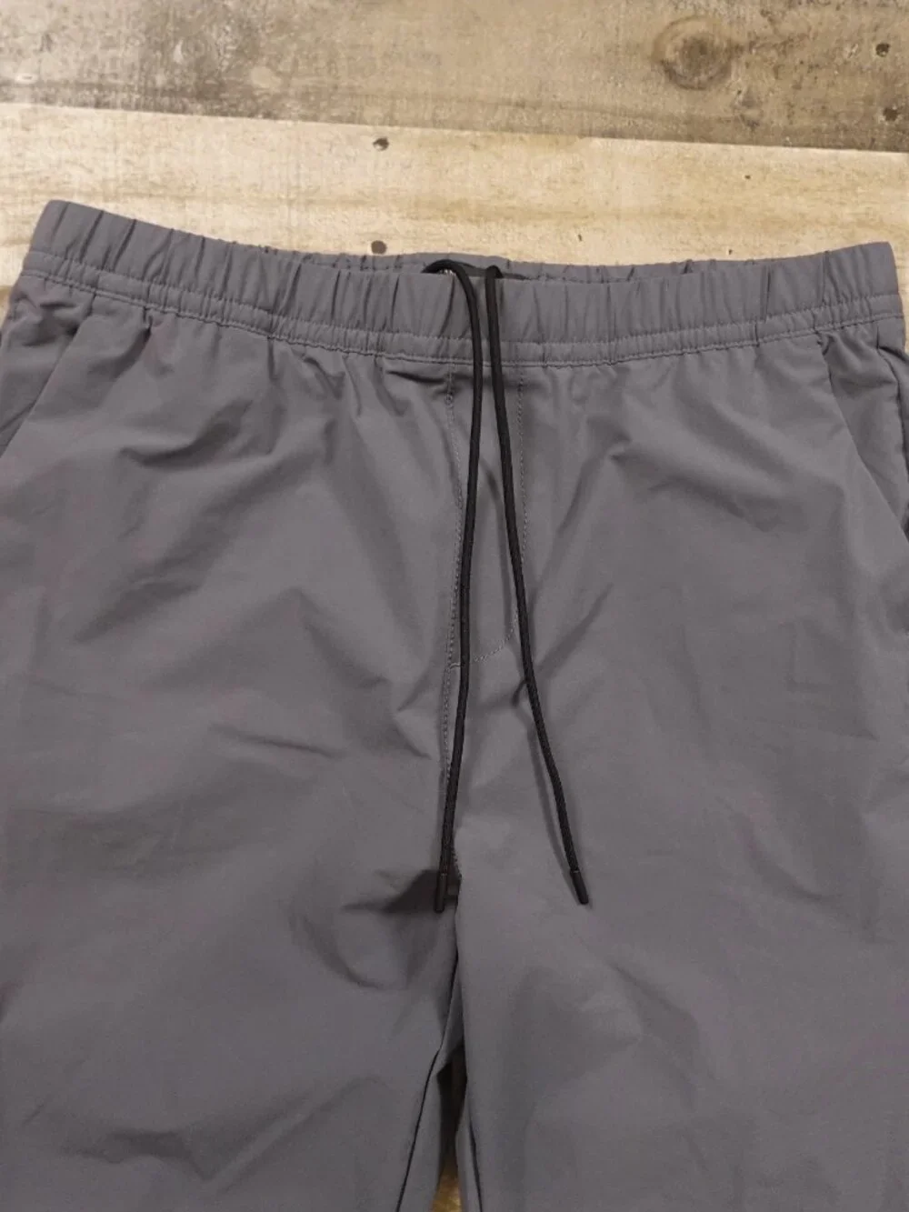 Banana Republic Jogger Pants Men's Large Gray Performance Stretch Casual